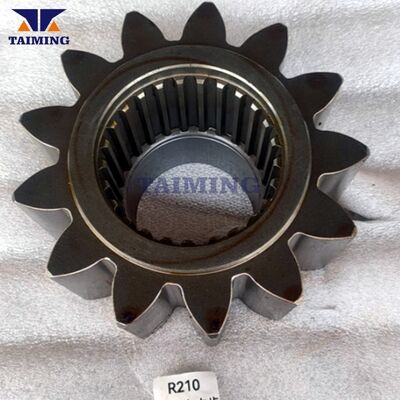Swing Pinion Shaft Down Gear XKAQ-00014 13/25 Teeth for Excavator R210 R210LC-7 R215 R220 Swing Reducer Replacement Parts